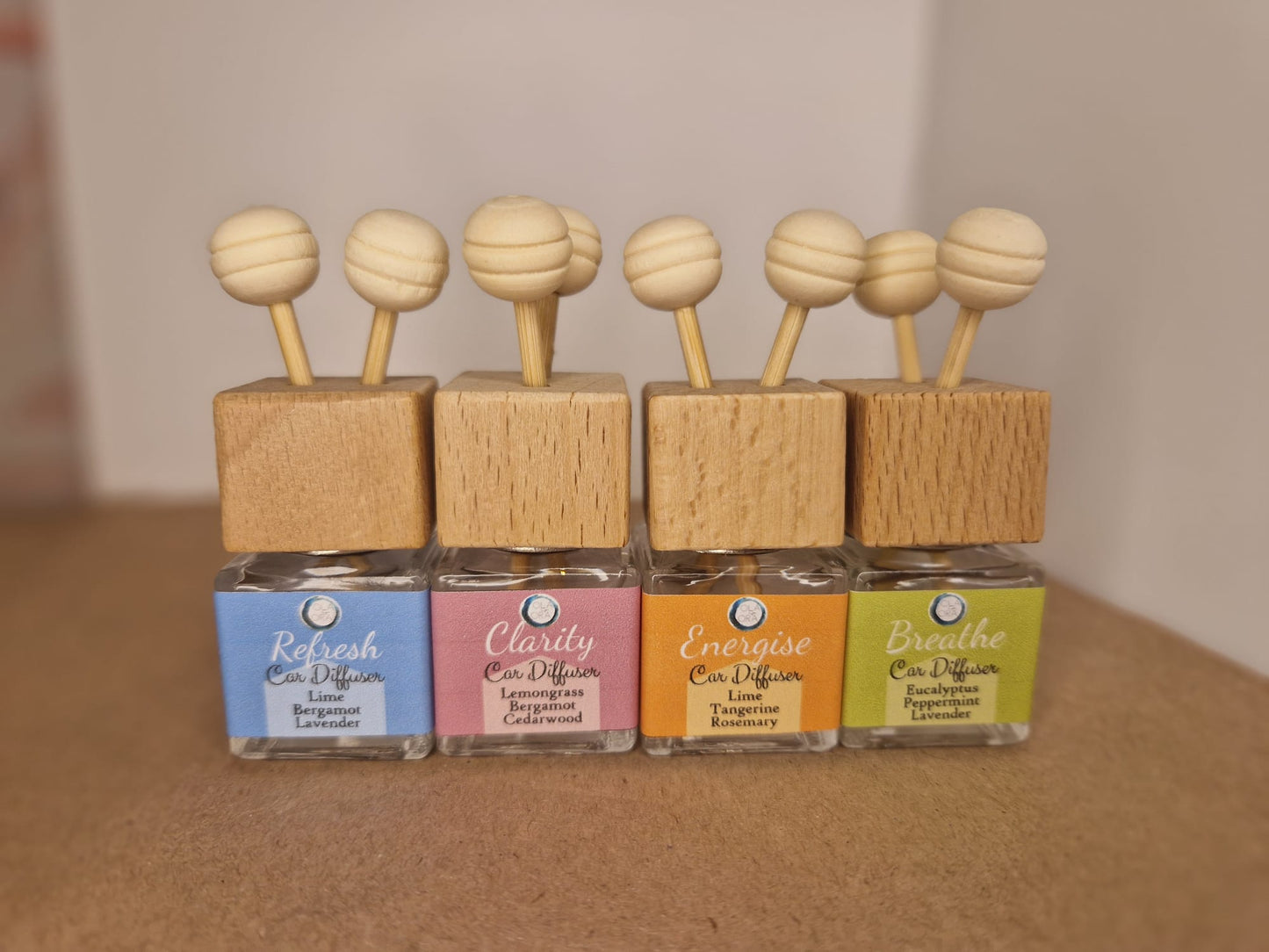 Car Diffuser with Essential Oils | Natural Car Air Freshener