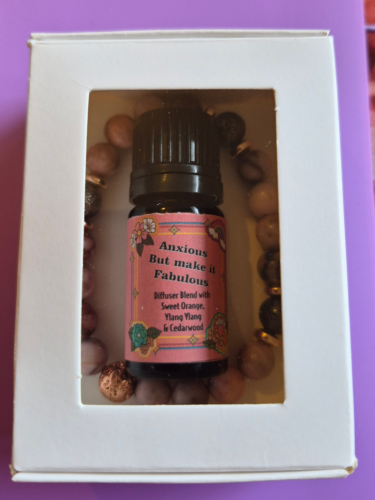 Gift sets - Diffuser bracelet with 5ml Essential oil blend