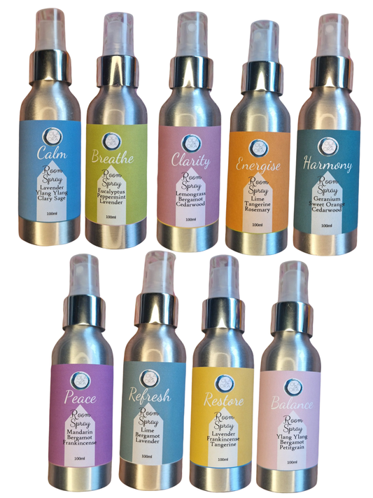 Pure Essential Oil Room Sprays | Handmade in Ireland