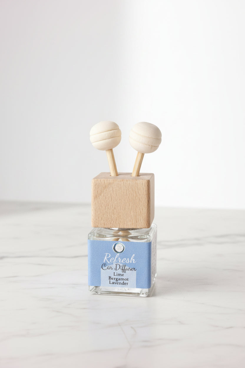 Car Diffuser with Essential Oils | Natural Car Air Freshener