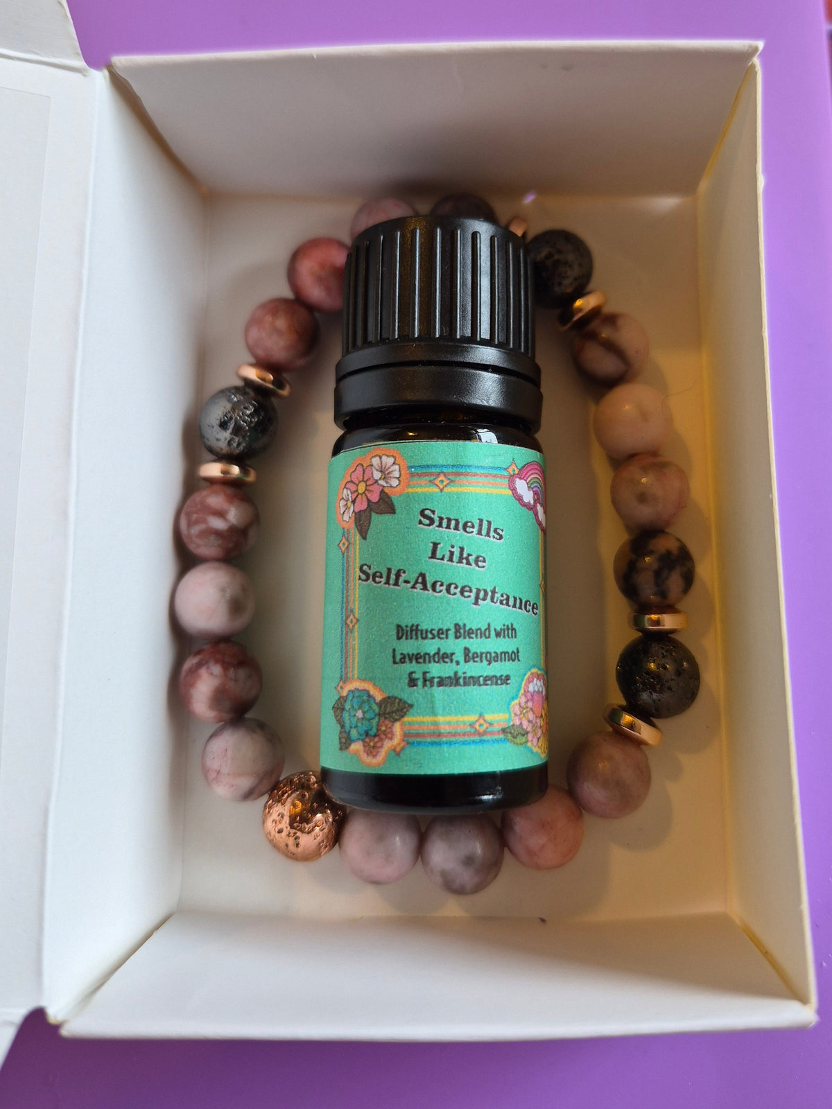 Gift sets - Diffuser bracelet with 5ml Essential oil blend