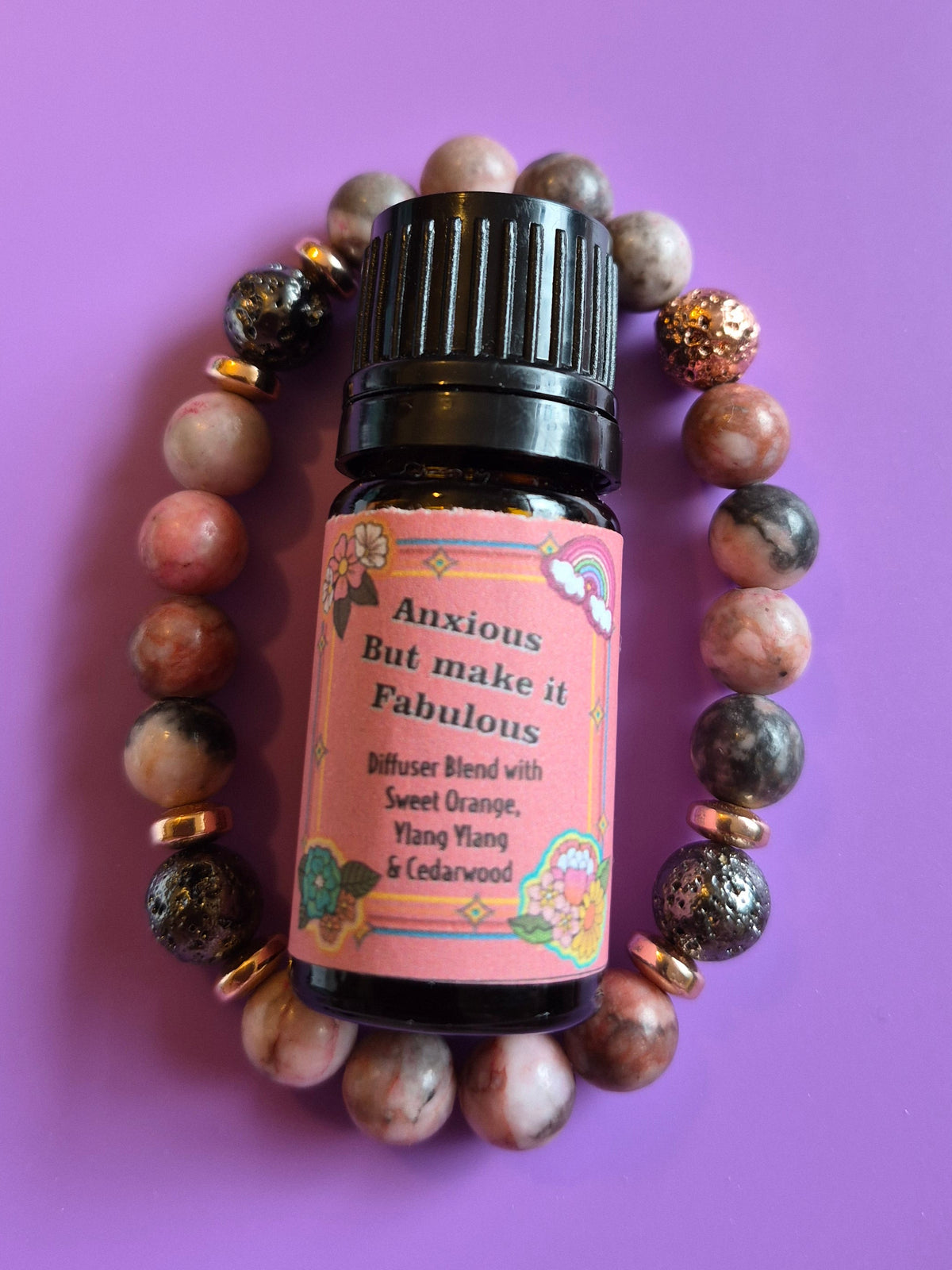 Gift sets - Diffuser bracelet with 5ml Essential oil blend