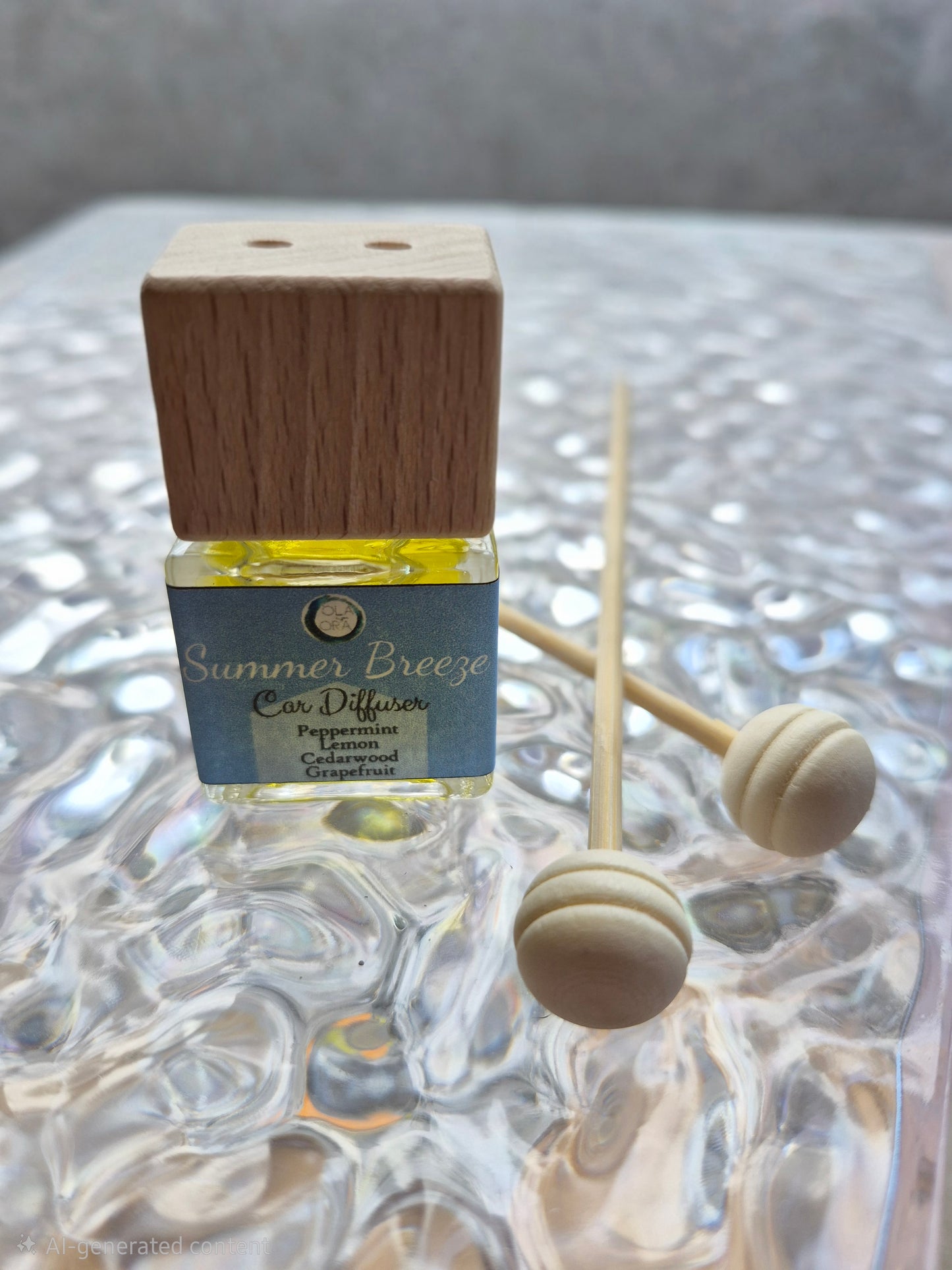 Car Diffuser with Essential Oils | Natural Car Air Freshener